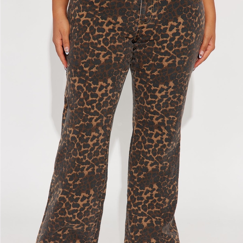 Fashion Nova Wild Leopard Denim